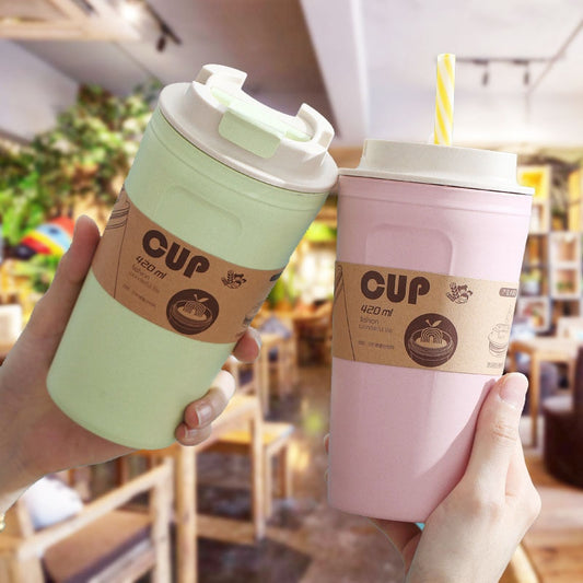Reusable Bamboo Fiber Coffee Cups
