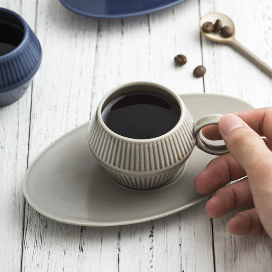 Small Espresso Coffee Cup w plate