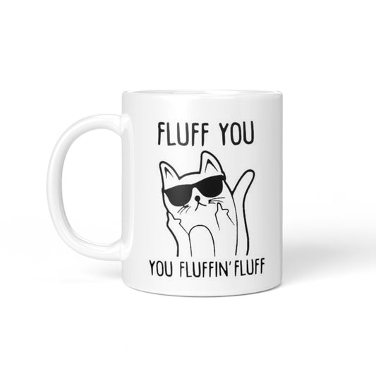 Fluff You- Color Changing Cat Coffee Mug