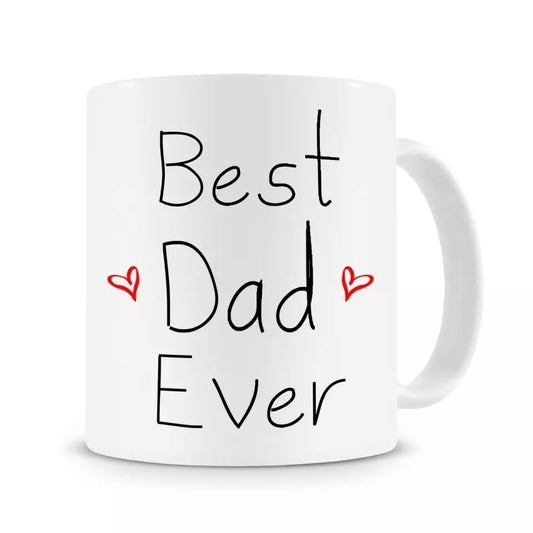 Best Dad Ever Ceramic Coffee Mug