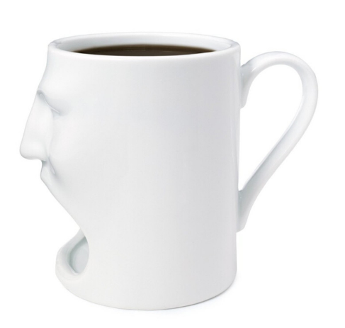 Ceramic Face Coffee Mug-