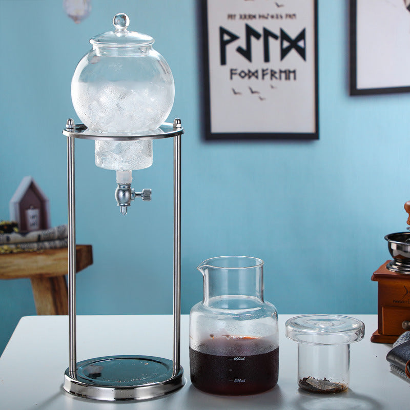 Glass Ice Drip Coffee Pot