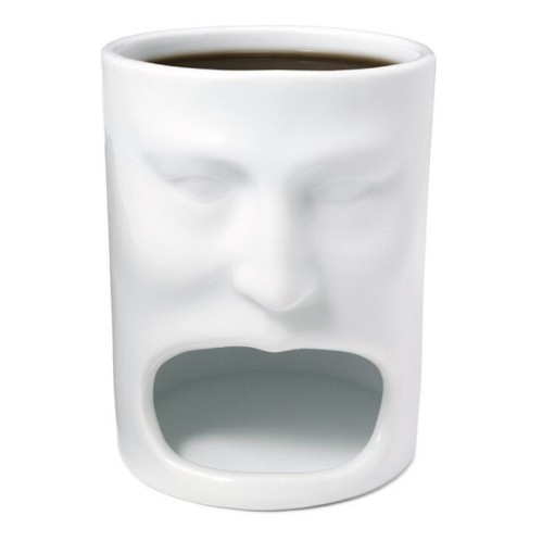 Ceramic Face Coffee Mug-