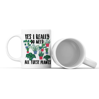 Botanical Ceramic Coffee Mug